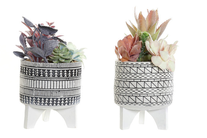 🌵 Resin Cactus Plant with Decorative Pot